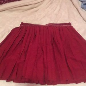 red skirt